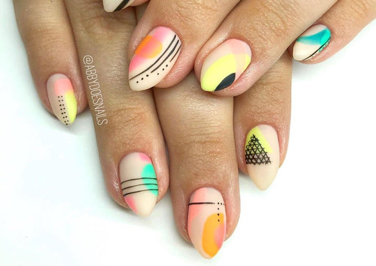 You Need To See This Abstract Nail Art Inspo Before Your Next Salon Trip