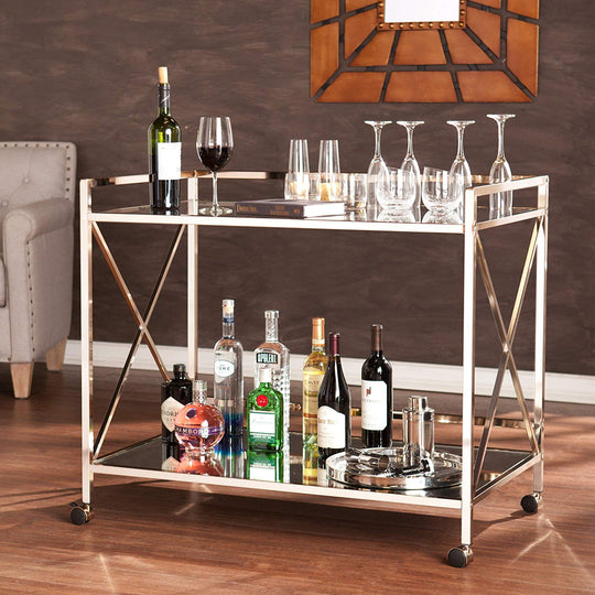 14 Trendy Bar Carts &amp; Serving Carts That People Love (Top-Rated)