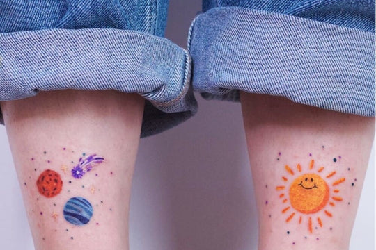 These Sun Tattoos Are Here To Brighten Up Your Day